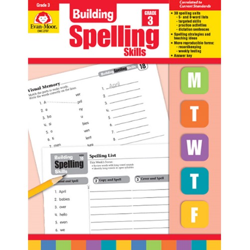 EM 2707 Building Spelling Skills Grade 3