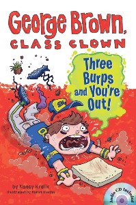 George Brown,Class Clown 10 / Three Burps and You&#039;re out! (Book+CD)