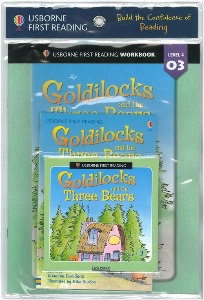 Usborn First Reading 4-03 / Goldilocks and the Three Bears (Book+CD+Workbook)