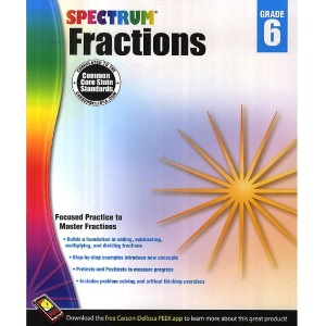 [Spectrum] Fractions, Grade 6