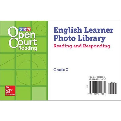 Open Court Reading 3 Photo Library Vocabulary Card Set