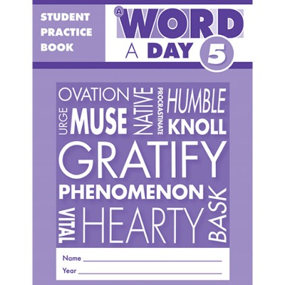 A Word A Day Grade 5 Student Practice Book