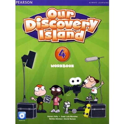 [Pearson] Our Discovery Island 4 WB with Audio CD