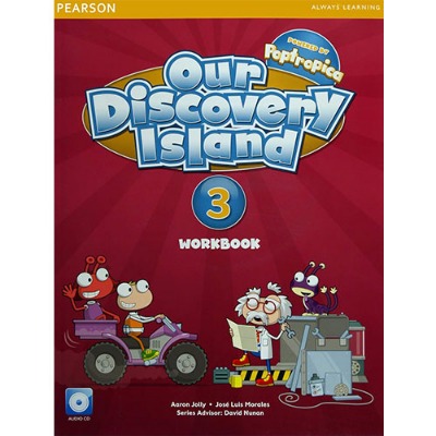 [Pearson] Our Discovery Island 3 WB with Audio CD